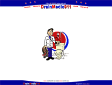 Tablet Screenshot of drainmedic911.com